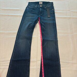 Hudson - Drew Midrise Bootcut - 25W 34L - Blue - (Inv 192)